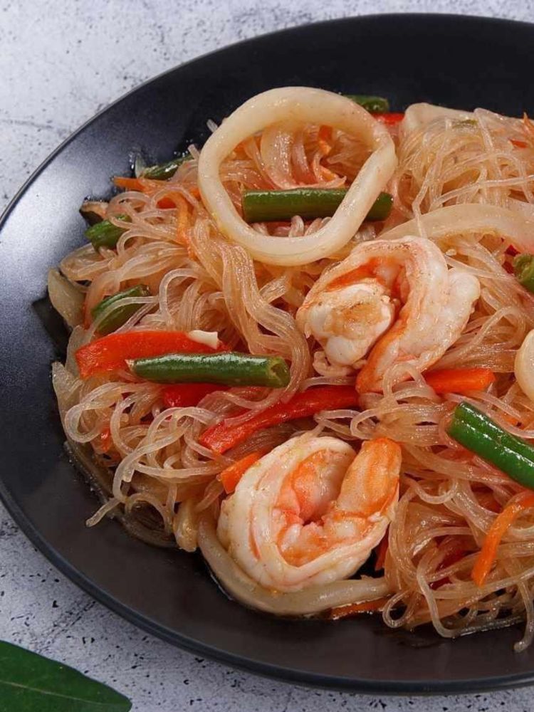 Лапша Daesang рисовая со вкусом морепродуктов 92 г