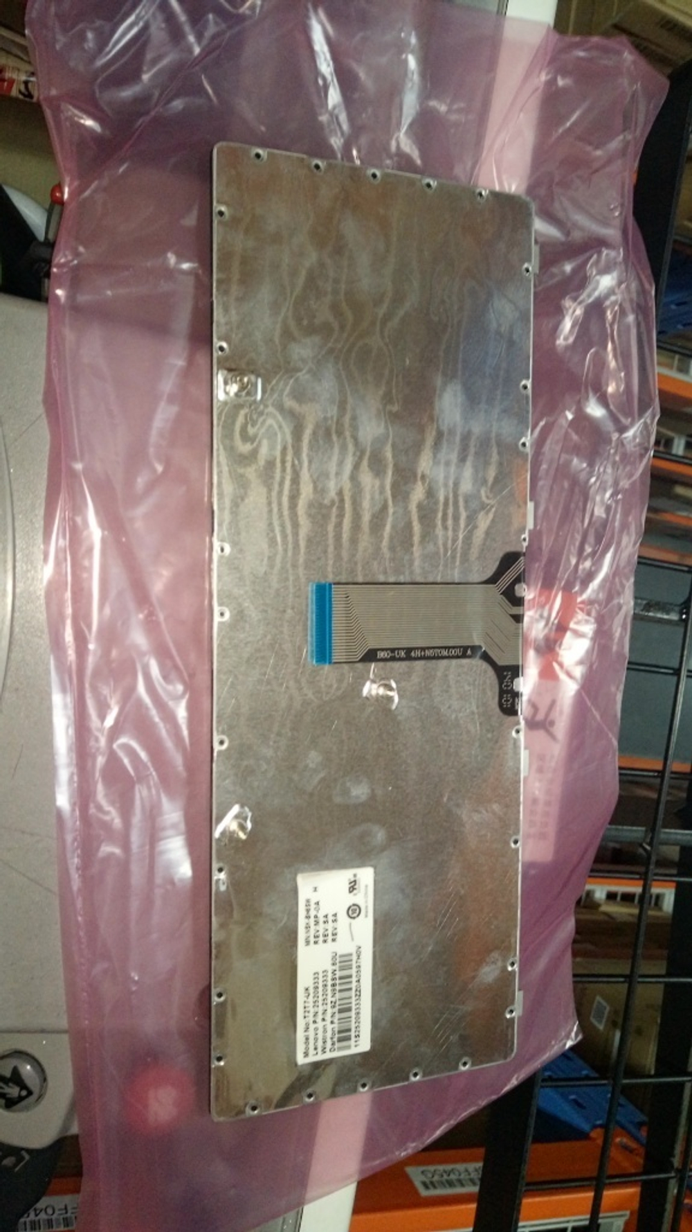 Клавиатура для Ноутбука Lenovo LenovoV480c раскладка - английская, черная (25209333)