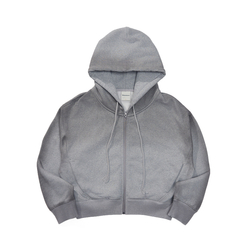 Худи женский Nothomme Monterest vintage washed irregular tie-dye fleece-lined split hoodie