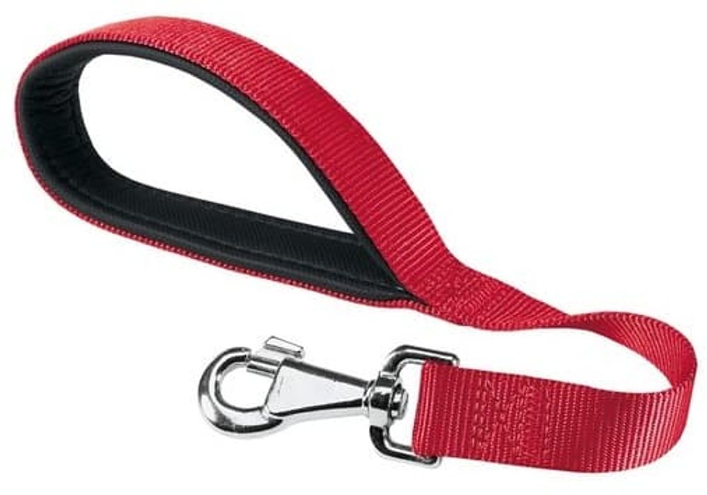 Поводок DAYTONA GM 25/45 нейлон с мягким дополнением красный