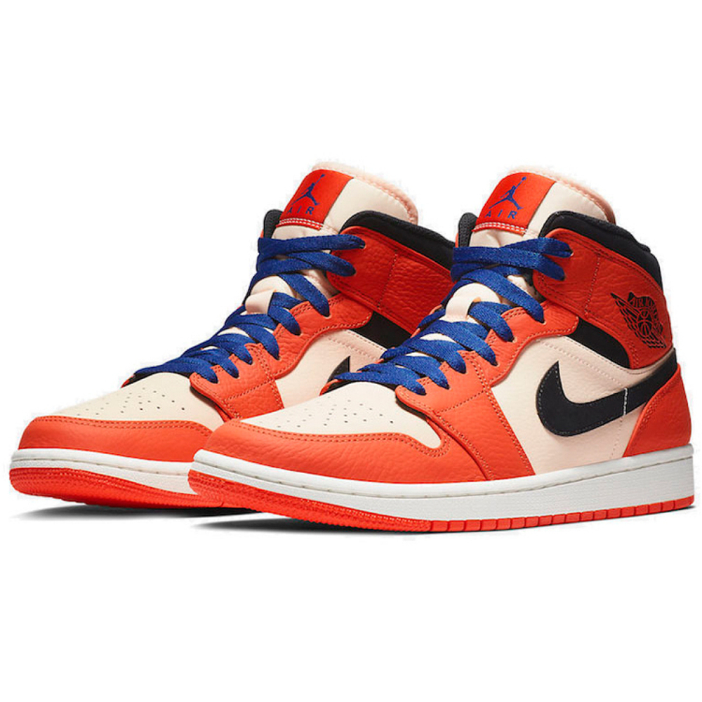Кроссовки Air Jordan 1 Retro Mid SE Team Orange
