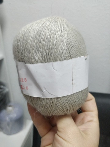 Холодный беж, арт. 220, Норка без доп. нити