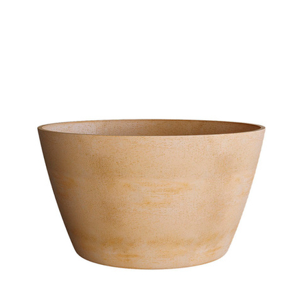 Кашпо BOWL LEMON CLAY D65 H36