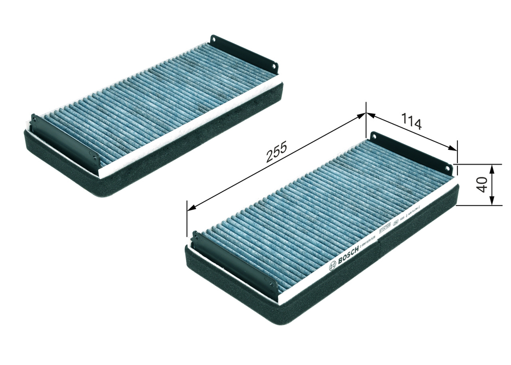 BOSCH - 0986628528-BOC - Filter, cabin air