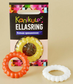 Цветное рельефное эрекционное кольцо Ellasring