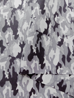 Ткань бязь плательная, рис. "Камуфляж", ширина 150 см, арт. 009