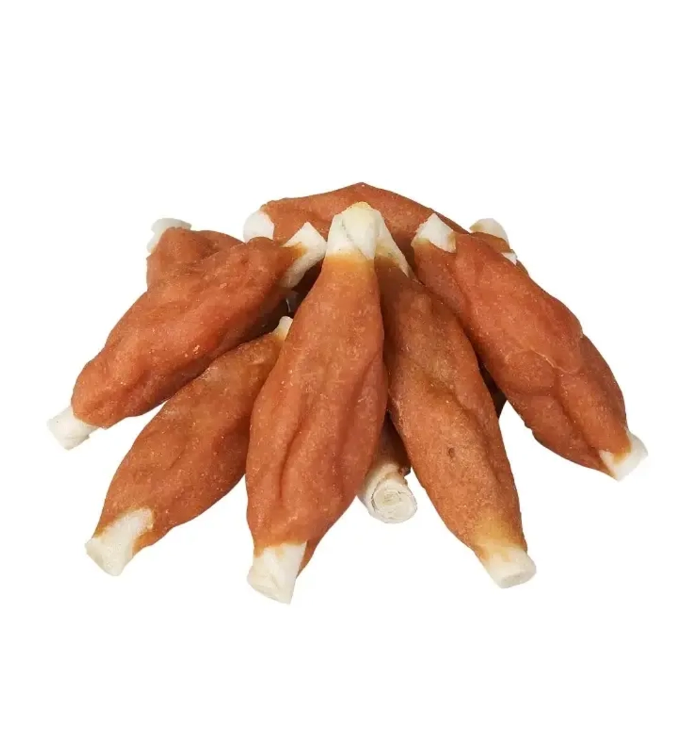 Деревенские лакомства для щенков Куриные рулетики 90г