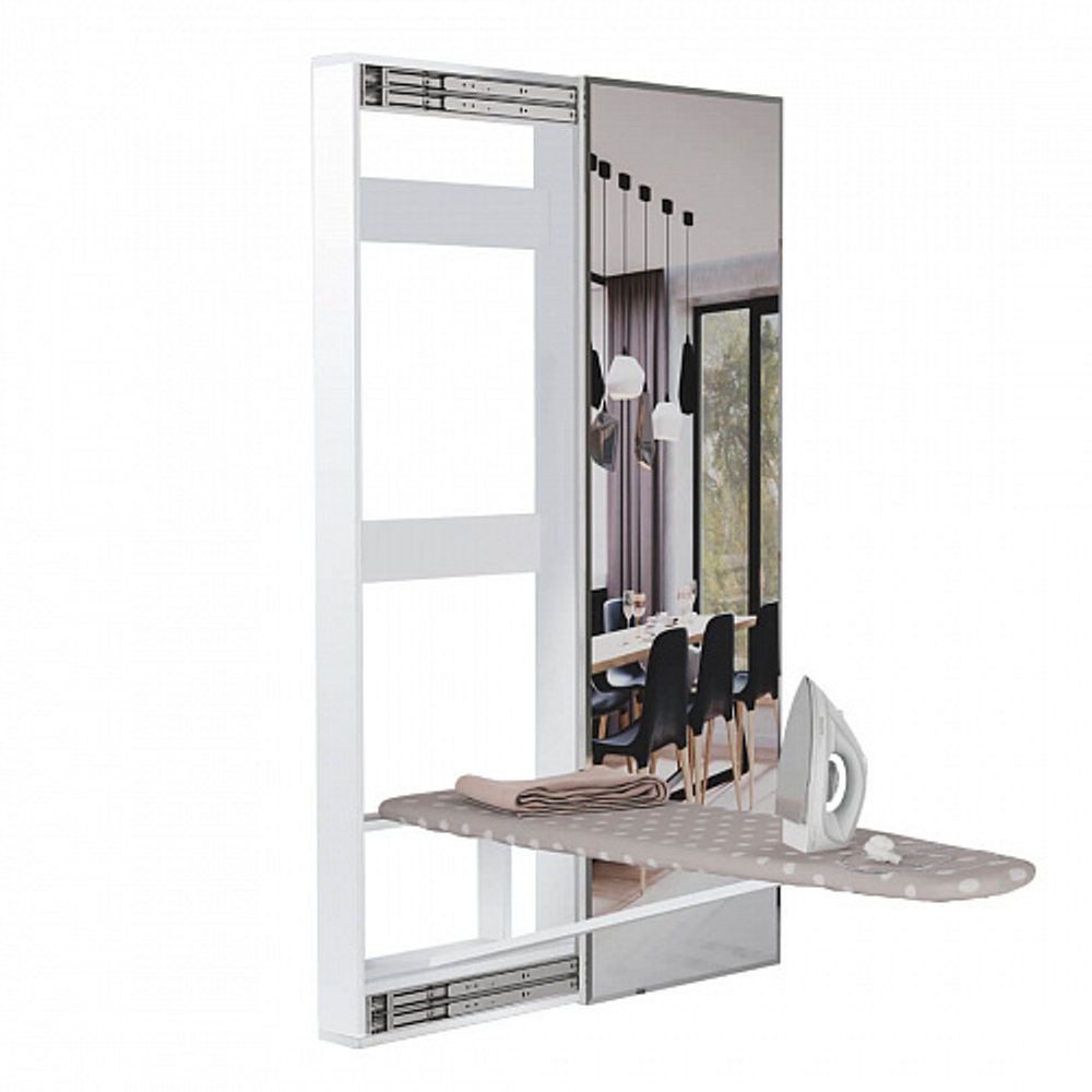 Гладильная доска Смарт с зеркалом, лоредо