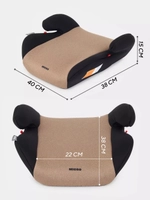 Автокресло бустер Rant Basic Micro 2.0 группа 3 (22-36кг) Beige