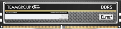 Оперативная память 16GB 5600MHz DDR5 Team Group ELITE Plus CL46 Black TPBD516G5600HC4601