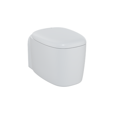 Подвесной безободковый унитаз Plural Rim-Ex, цвет Матовый Белый