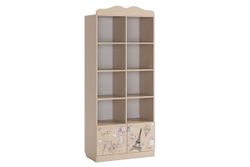 Стеллаж «Амели» (дуб млечный)