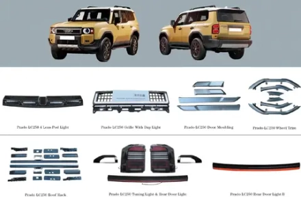 Запчасти и фары для Toyota Land Cruiser Prado VX 250 LC250 2024+ Тойота крузер крузак прадо обвес аксессуары