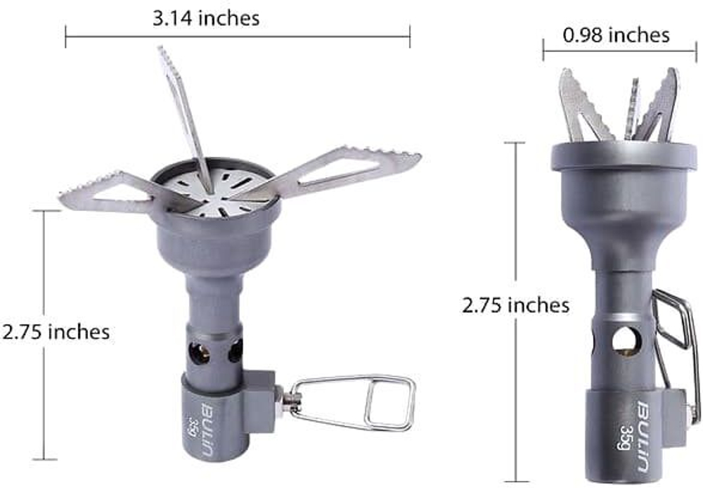 Газовая горелка титановая BL100-10T