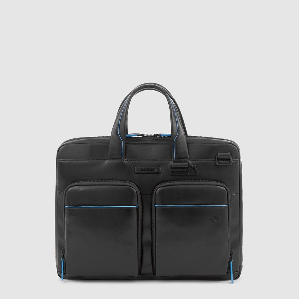Сумка для документов и ноутбука Piquadro Blue Square Revamp Special/Nero