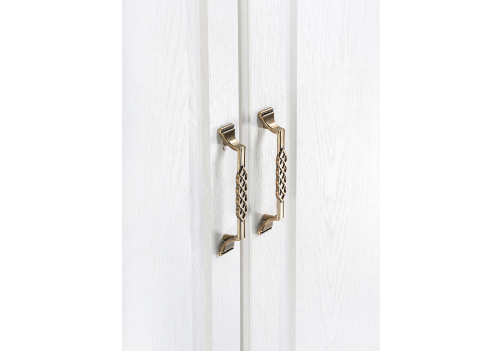 Шкаф Woodville Ливерпуль белый, ясень ваниль НМ-1012-100