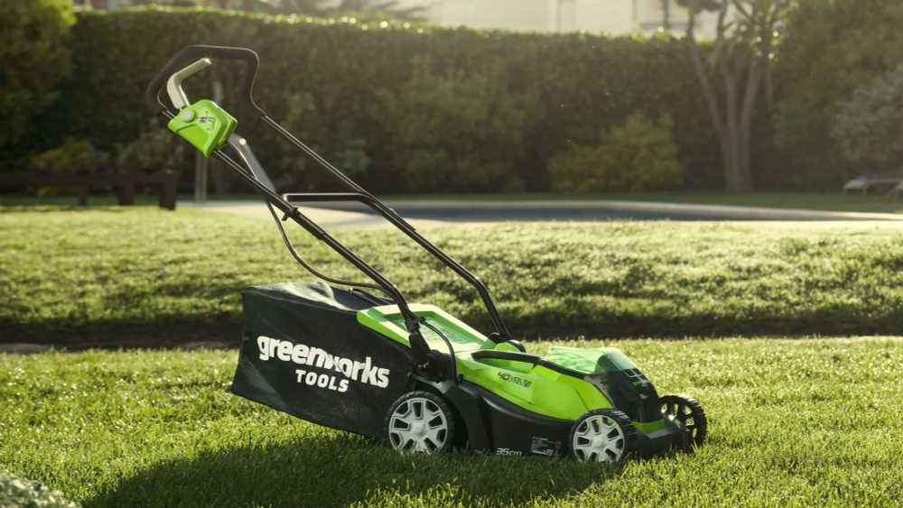 Газонокосилка Greenworks G40LM35K2