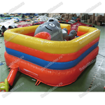 Коммерческий надувной батут "Кот на отдыхе"