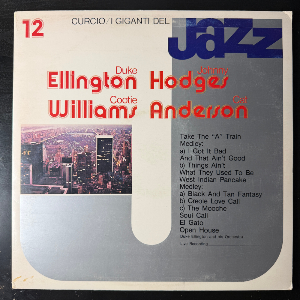 Сборник Giganti Del Jazz Vol. 12 (Италия 1980г.)