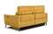 Диван-реклайнер с электроприводом Jasper, 200 см, желтый