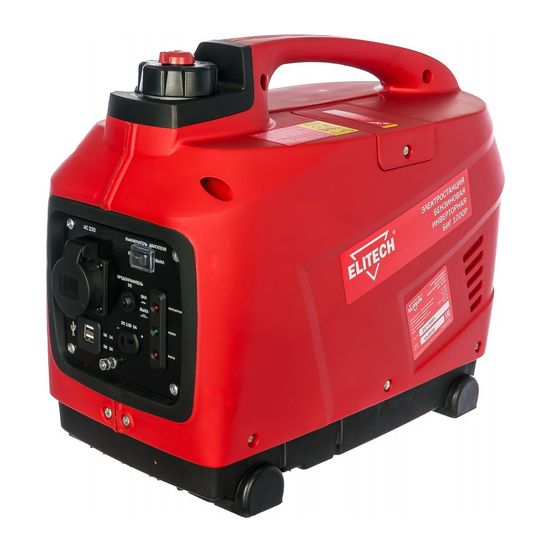 Инверторный генератор "ELITECH" БИГ 1000Р