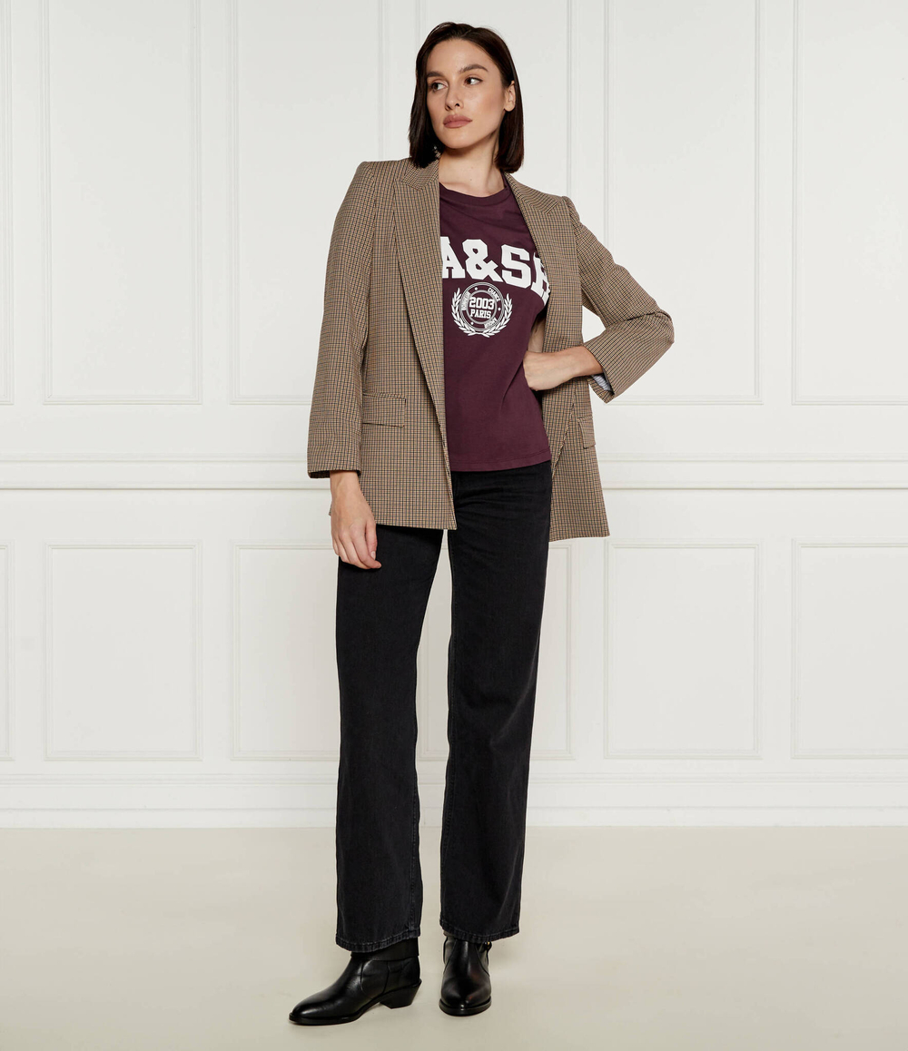 Футболка IONI Ba&sh - бордовый(1H24IONI)