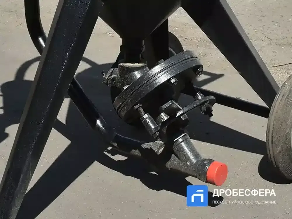 Пескоструйный аппарат PST-PS-25-1 с шиберным дозатором