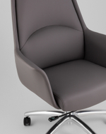 Кресло руководителя TopChairs Viking NEW серое