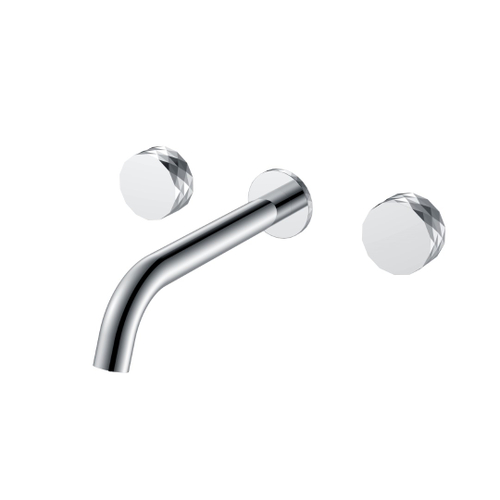 Смеситель из стены STICK DIAMOND на 3 отв. CHROME