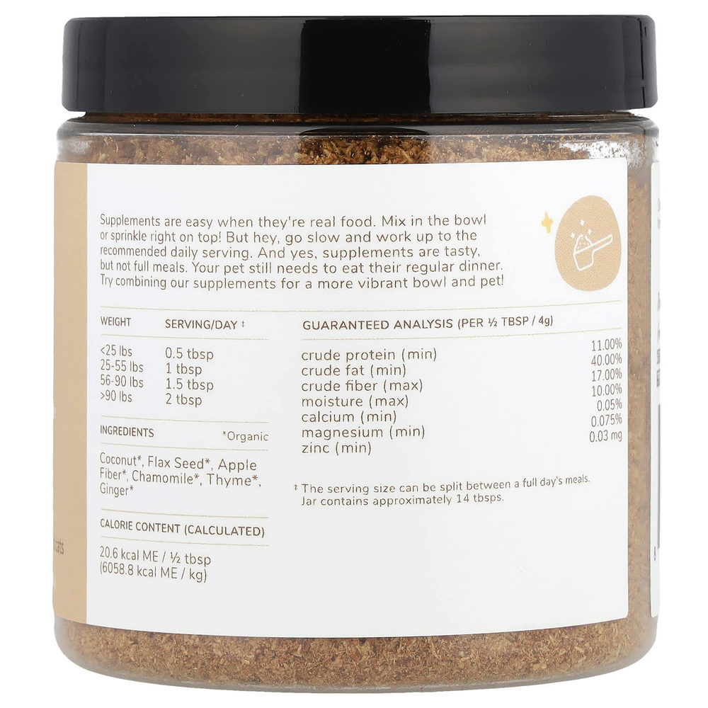 Kin+Kind, Healthy Calm, травяная добавка для собак и кошек, с ромашкой и чабрецом, 113,4 г (4 унции)