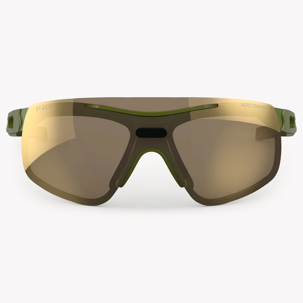 Спортивные очки Siols / AERO.Thermo / Glacier Gold Mirror 92% / Pine