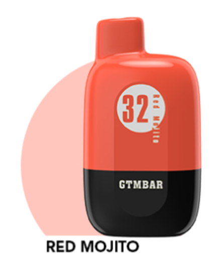 GTM BAR Migo Red mojito (Красный мохито) 5000 затяжек 20мг (2%)