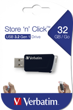 Флеш-накопитель Verbatim Store 'n' Click 32GB USB-A, R/W 80/25 МБ/с