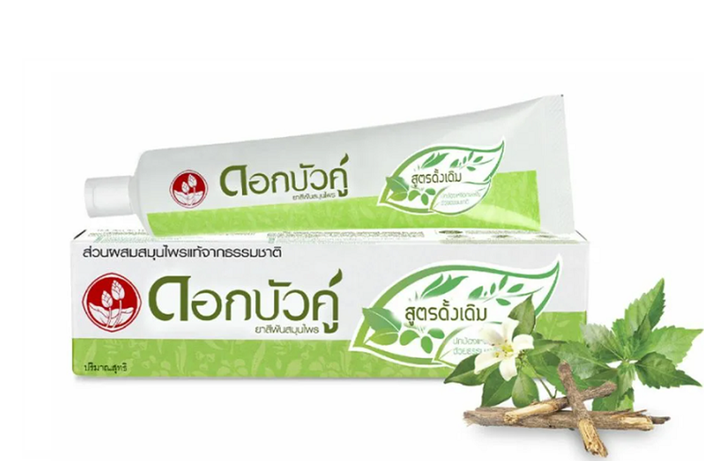 Зубная паста С травами оригинальная Herbal Toothpaste Original, ТМ Twin Lotus