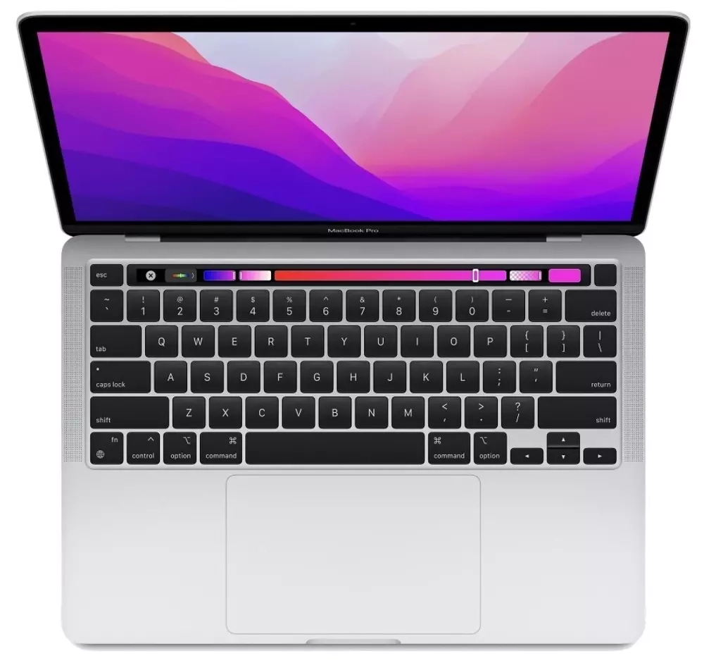 Apple MacBook Pro 13 Touch Bar MNEP3 Silver (M2 8-Core, GPU 10-Core, 8GB, 512GB)