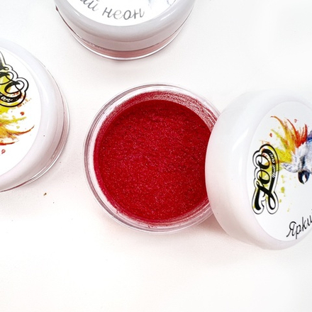 1711 Пигмент "Яркий неон" 1 г фуксия перламутровый