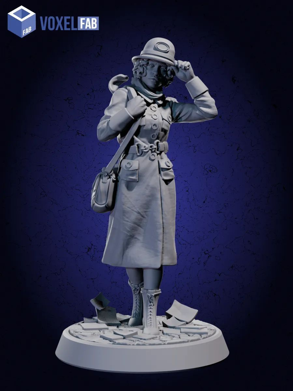 Древний Ужас, Сыщики, миниатюры для настольных игр ДнД, НРИ (DnD, Pathfinder) в масштабе 42 мм