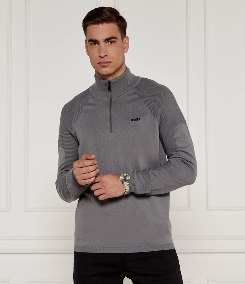 Свитер Perform X QZ BOSS GREEN - серый(50498525)