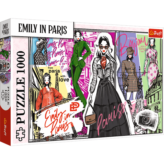 Pazl / Пазлы / Puzzles - "1000" - Emily in Paris: Fashion Inspirations  / Emily in Paris