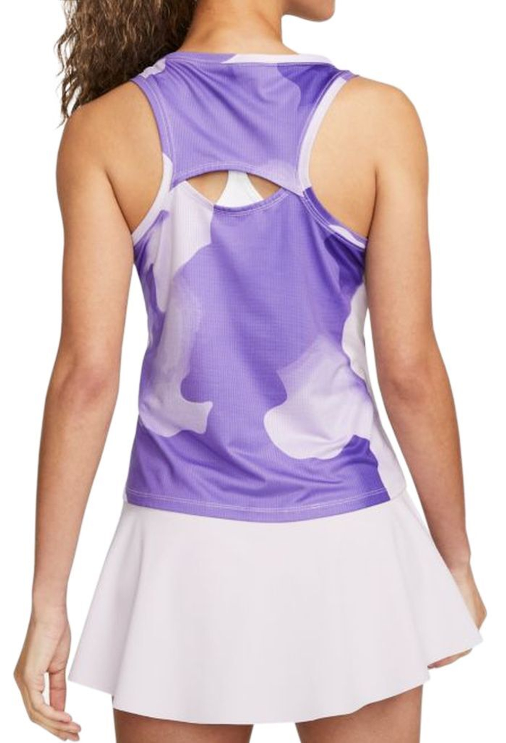 Женский топ теннисный Nike Court Dri-Fit Victory Tank - Фиолетовый