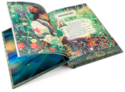 Пушкин А.С. "Сборник сказок". Подарочное издание в кожаном переплете