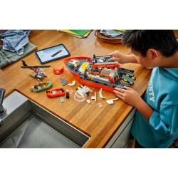 LEGO City - Спасательная лодка и вертолет береговой охраны 60504