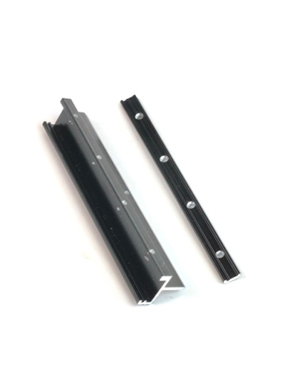 Усилитель внутреннего стыка для шинопровода черный