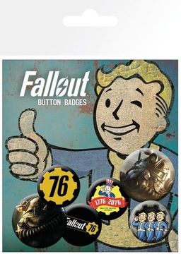 Набір значків Fallout 76 T51b