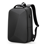 FENRUIEN PC+Oxford Backpack Handbag Large Men"s Black/Gray