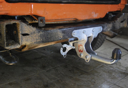 Фаркоп оцинкованный Galia J008A для Jeep Wrangler JK 2007-(паспорт и сертификат в комплекте)(без электрики)