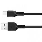 Кабель GoPower GP01T-2M USB (m)-Type-C (m) 2.0м 2.1A черный