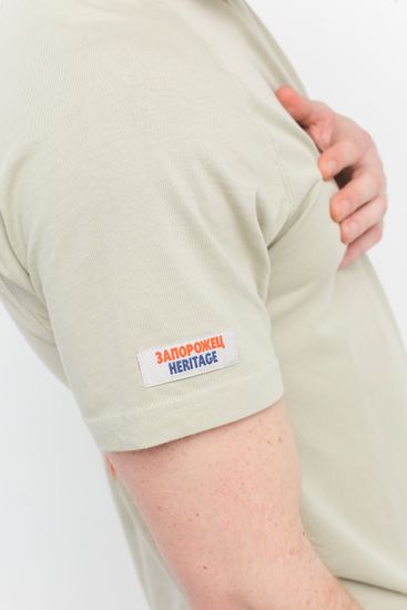 Футболка ЗАПОРОЖЕЦ Zabej (Зеленый (Olive))