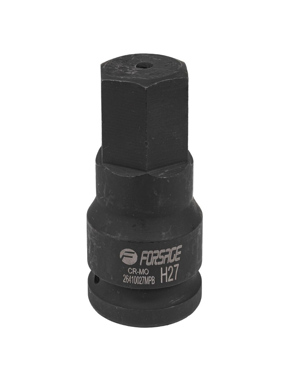 Головка-бита ударная 6-гранная 27мм, 3/4'' Forsage F-26410027MPB