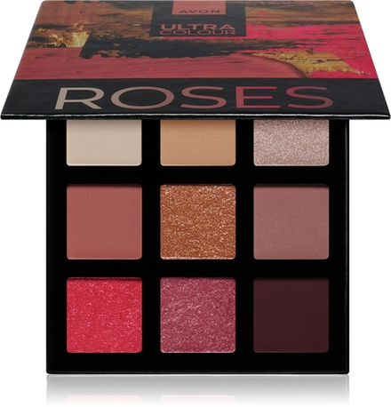 Avon Ultra Colour - Палетка теней для век: палетка теней для век оттенок Roses, 6 g